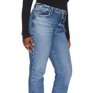 Good American Good Icon Natural Fray Hem size 10/30